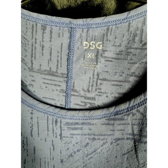 DSG Women’s Top Flowing Lilac Streatch Tank Top Split Back Size Adult X Large - Picture 3 of 12